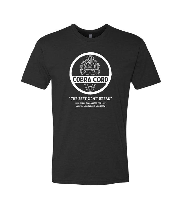 BLACK COBRA SNAKE T-SHIRT