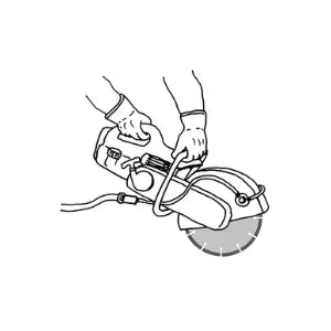Concrete Saw / Power Saw COBRA PULL CORD