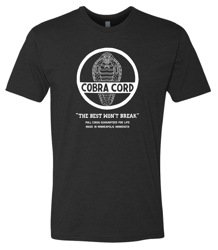 BLACK COBRA SNAKE T-SHIRT