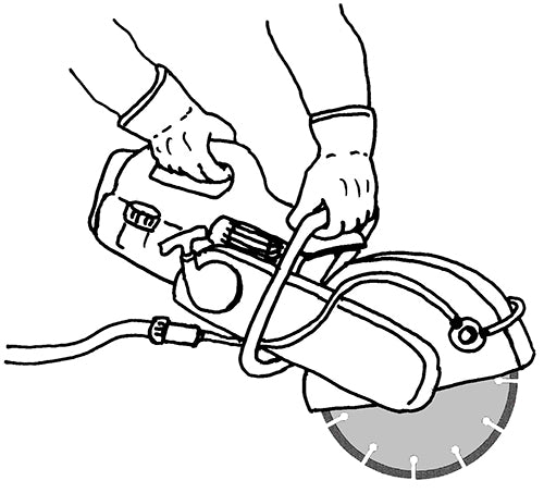 Concrete Saw / Power Saw COBRA PULL CORD