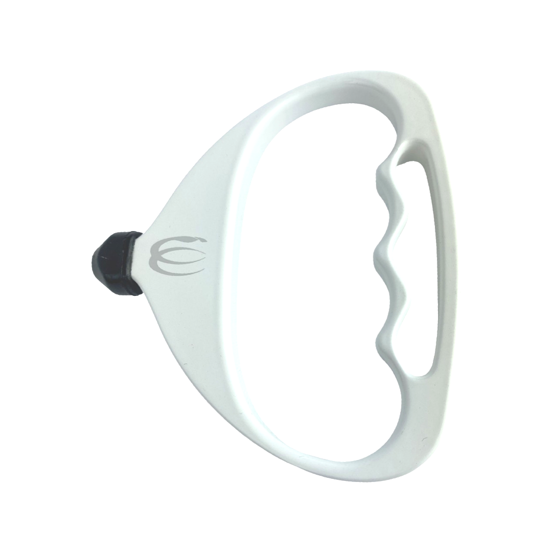 White Cobra Pull Cord Handle