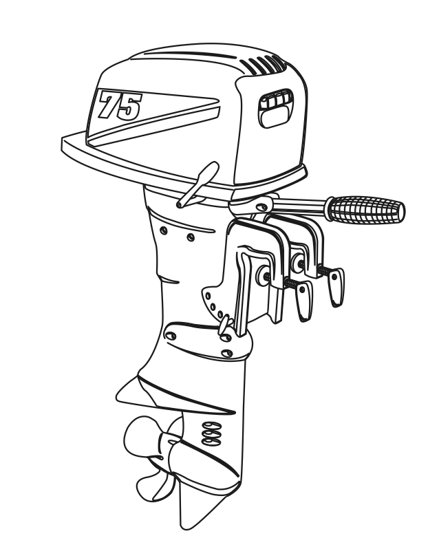 OUTBOARD MARINE MOTOR COBRA CORD